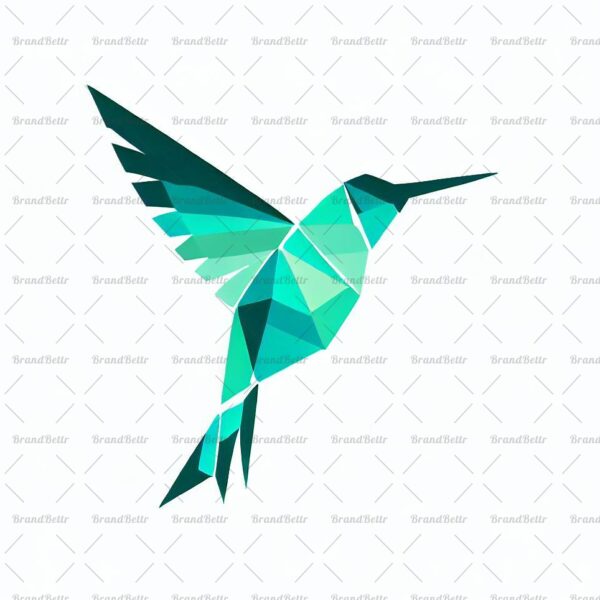 Geometrischer Kolibri